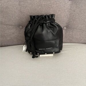 Rebecca Minkoff Black Mini Bucket Bag
